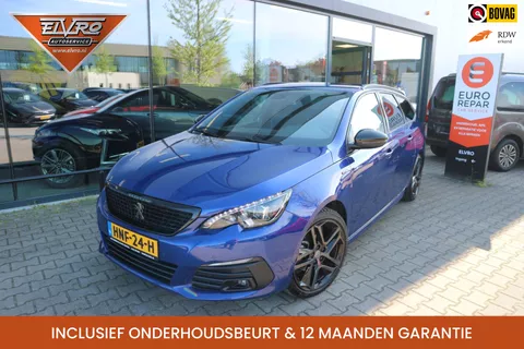 Peugeot 308 SW 1.2 PureTech GT-line AUTOMAAT NAVI MASSAGE ALCANTARA BLACKPACK 18INCH PDC V+A KEYLESS RIJKLAARPRIJS!!