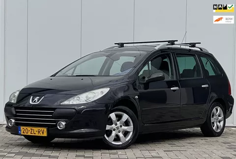 Peugeot 307 SW 2.0-16V Premium 7 PERSOONS PANORAMA AIRCO NIEUWE DISTRIBUTIERIEM