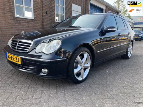 Mercedes-Benz C-klasse Combi 230 Avantgarde lees omschrijving, youngtimer zeer veel opties,