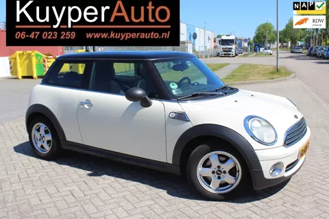 Mini Mini 1.4 One Anniversary MK II 1E EIG PANO AIRCO LEDER CRUISE VERWARMBARE VOORSTOELEN