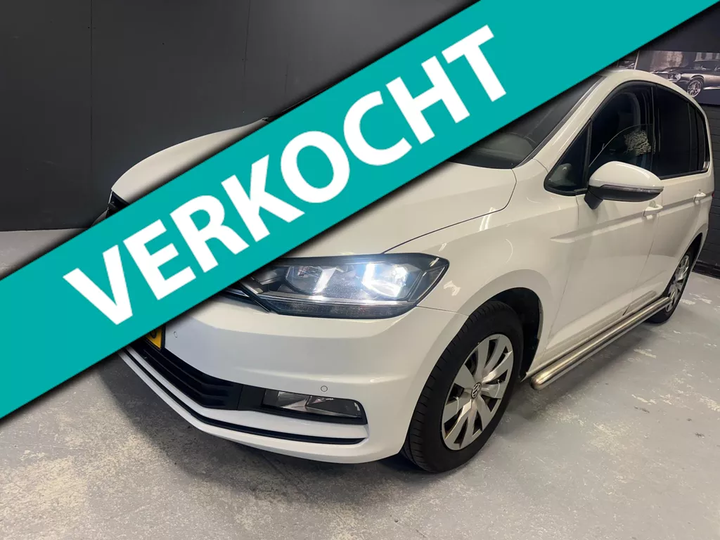 Volkswagen Touran 2.0 TDI SCR Multi-Stuur Parkeer-Sen. DSG NL Rijdt Goed.