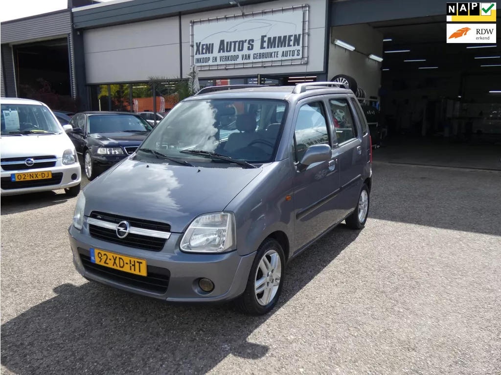Opel Agila 1.2-16V Maxx|Airco|Nw.APK|LM-Velgen|Hoogzitter|Mistlampen..