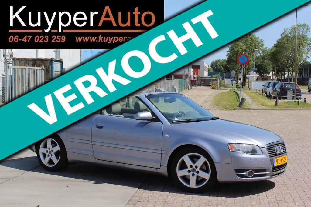 Audi A4 Cabriolet 1.8 Turbo Pro Line automaat clima sensoren verwarmbare stoelen NW APK