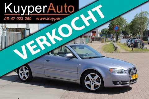 Audi A4 Cabriolet 1.8 Turbo Pro Line automaat clima sensoren verwarmbare stoelen NW APK