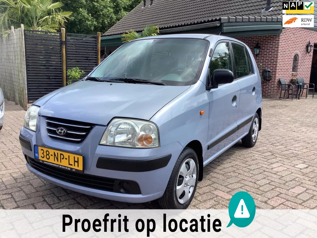Hyundai Atos 1.1i Active Prime KM STAND 66.900. + NIEUWE APK 06-2026 Z.G.A.N