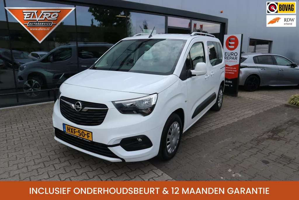 Opel Combo Tour 1.2 Turbo Edition 7 PERSOONS NAVI PDC AIRCO CRUISE RIJKLAARPRIJS!!