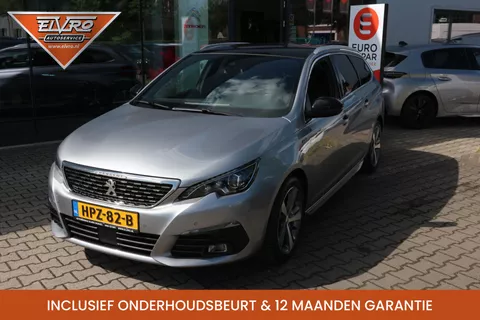 Peugeot 308 SW 1.2 PureTech GT AUTOMAAT NAVI CAMERA KEYLESS I-COCKPIT PANORAMA DENON ADAPTIVE CRUISE RIJKLAARPRIJS!!