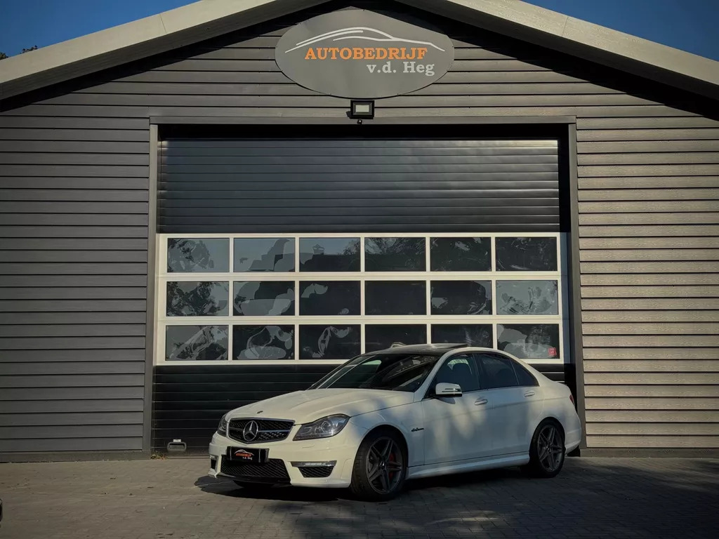 Mercedes-Benz C-klasse AMG C63 facelift 99dznd km! Wit | Zeer Mooi! |
