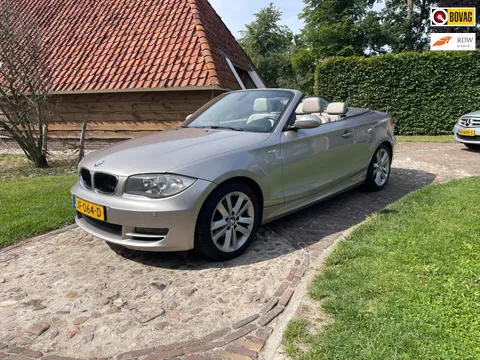 BMW 1-serie Cabrio 118i-Leer-Stoelverw-PDC-Clima-