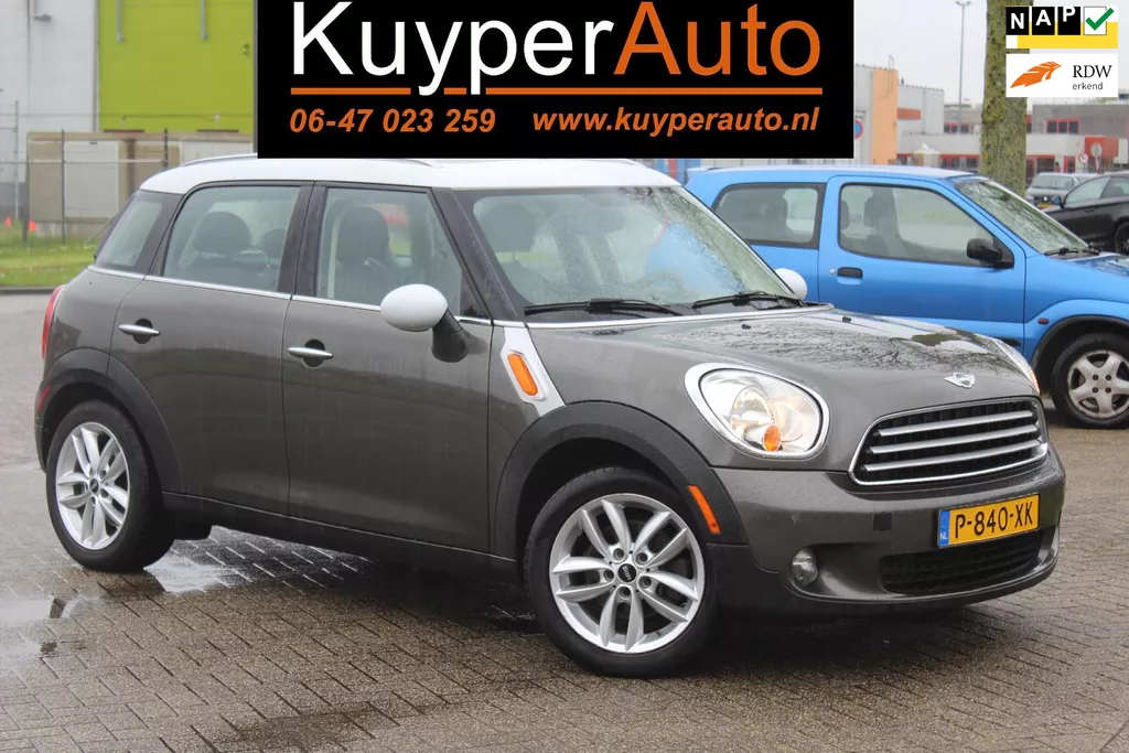 Mini Mini Countryman 1.6 Cooper ALL4 Chili, vol leder, pano, clima cruise, nw apk