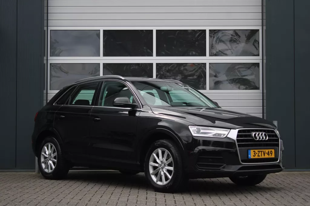 Audi Q3 1.4 TFSI CoD Sport Pro Line Automaat Clima/Cruise/Bi-Xenon/LED/PDC/Navi/Bluetooth/Sportstoelen/17"LM/Trekhaak/APK:05-2026