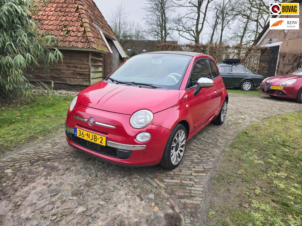 Fiat 500 C 1.2 Lounge-CABRIOLET-AUTOMAAT-