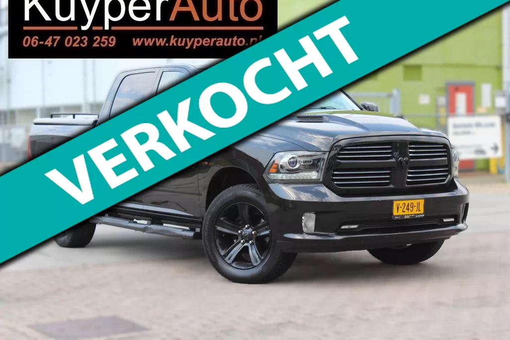 Dodge Ram 1500 5.7 V8 Quad Cab 6'4 LPG 3 5 PERS VOL LEDER MULTIMEDIA TREKHAAK