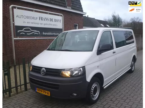Volkswagen Transporter 2.0 TDI L2H1 BM DC Highline AIRCO NETTE BUS € 7250 EX BTW NIEUWE APK