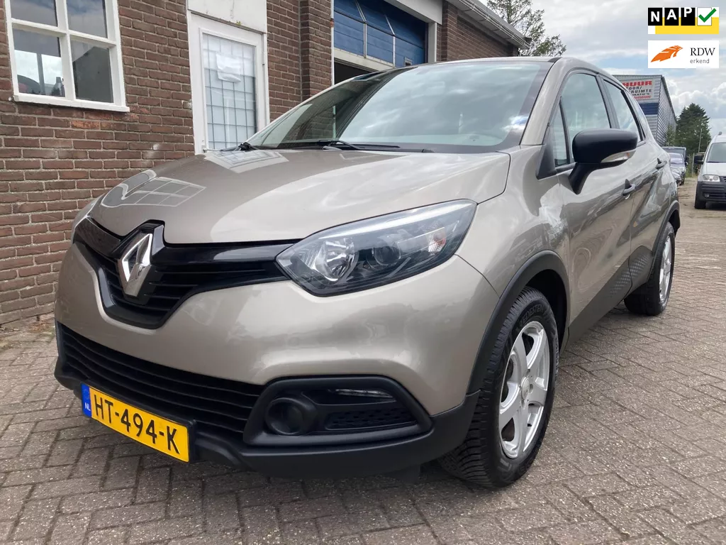 Renault Captur 0.9 TCe Authentique Bj 2013, HOOGZITTER Airco, Cruise, Start/stop, inruil is mogelijk