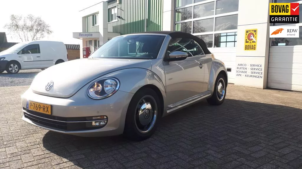 Volkswagen Beetle Cabriolet 1.4 TSI Design, Automaat, Navi, cruise, Bovag-garantie