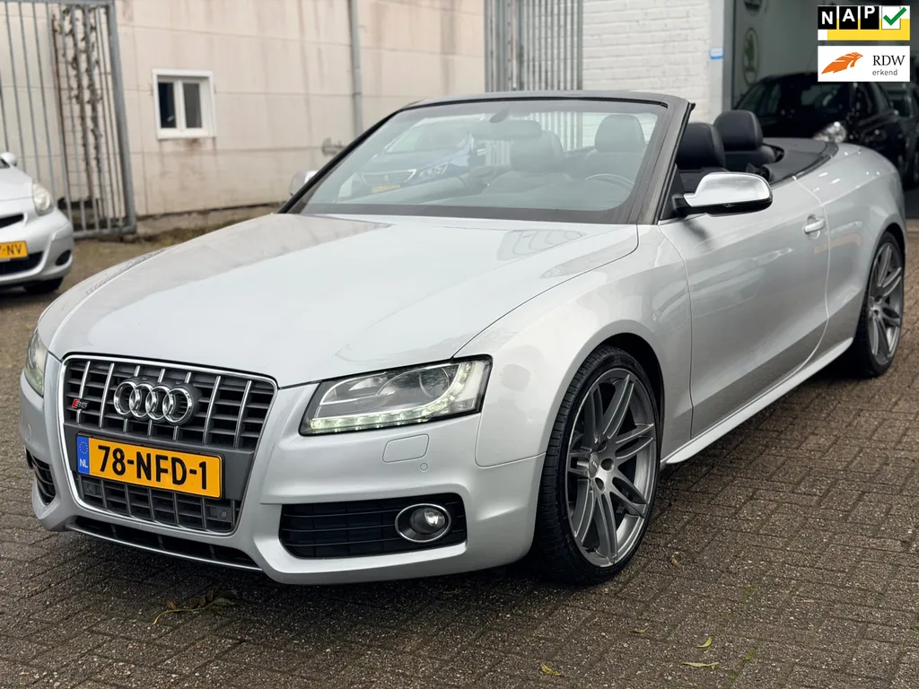 Audi A5 Cabriolet 3.0 TFSI S5 quattro Pro Line Bj:2010|Bang&Olufsen|Led|Leder|Stoelventilatie|NAP