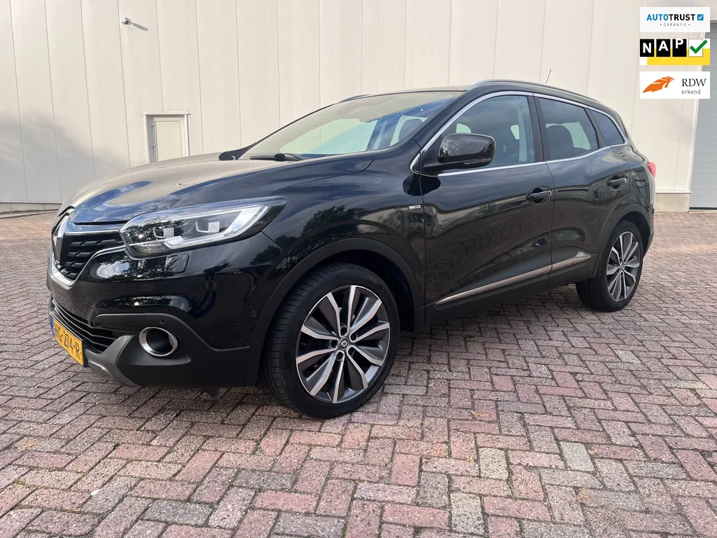 Renault Kadjar 1.2 TCe Bose 1e eigenaar bomvol opties pano*navigatie*leder bekleding*camera*stoelverwarming*2015