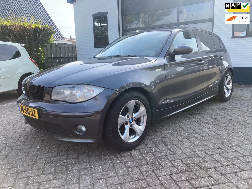 BMW 1-serie 118i High Executive Bj 2005, Clima, Cruise, PDC, inruil is mogelijk