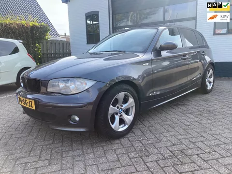 BMW 1-serie 118i High Executive Bj 2005, Clima, Cruise, PDC, inruil is mogelijk